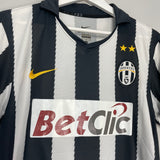 2010/11 JUVENTUS DEL PIERO #10 HOME SHIRT (M) NIKE