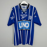 1996/97 GODOY CRUZ HOME SHIRT (L) REEBOK