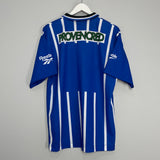 1996/97 GODOY CRUZ HOME SHIRT (L) REEBOK