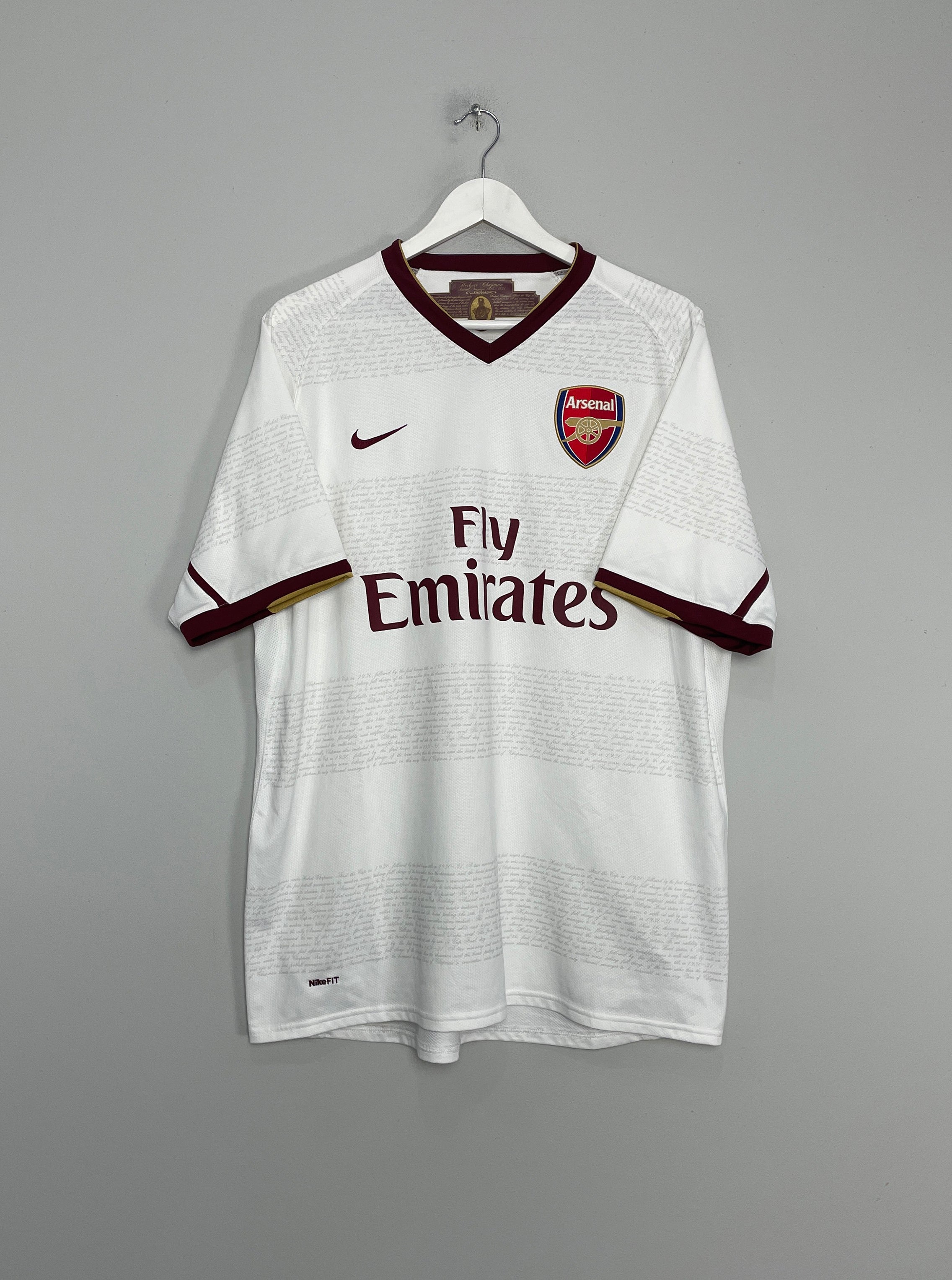 2007/08 ARSENAL AWAY SHIRT (XL) NIKE