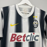 2012/13 JUVENTUS DEL PIERO #10 HOME SHIRT (M) NIKE