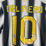 2012/13 JUVENTUS DEL PIERO #10 HOME SHIRT (M) NIKE