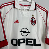 1998/99 AC MILAN BIERHOFF #20 AWAY SHIRT (XL) ADIDAS