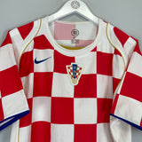 2004/06 CROATIA HOME SHIRT (M) NIKE