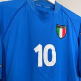 2002 ITALY DEL PIERO #10 HOME SHIRT (XXL) KAPPA