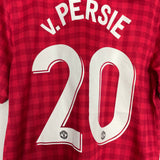 2012/13 MANCHESTER UNITED V.PERSIE #20 *BNWT* HOME SHIRT (M) NIKE