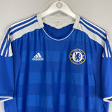 2011/12 CHELSEA HOME SHIRT (L) ADIDAS