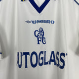 1998/99 CHELSEA AWAY SHIRT (XL) UMBRO