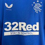 2020/21 RANGERS HOME SHIRT (XL) CASTORE