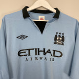 2012/13 MANCHESTER CITY HOME SHIRT (XXL) UMBRO