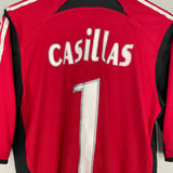 2005/06 REAL MADRID CASILLAS #1 GK SHIRT (M) ADIDAS