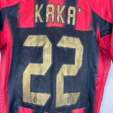 2004/05 AC MILAN KAKA #22 *PLAYER ISSUE* C/L HOME SHIRT (M) ADIDAS