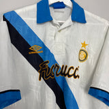 1993/94 INTER MILAN AWAY SHIRT (XXL) UMBRO