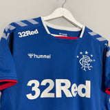 2018/19 RANGERS TRAINING SHIRT (M) HUMMEL