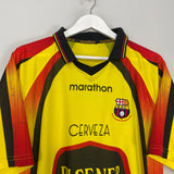 2001 SC BARCELONA HOME SHIRT (L) MARATHON