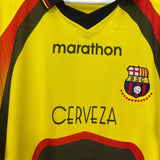 2001 SC BARCELONA HOME SHIRT (L) MARATHON