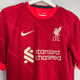 2021/22 LIVERPOOL SALAH #11 HOME SHIRT (M) NIKE