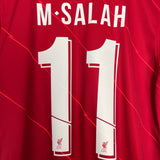 2021/22 LIVERPOOL SALAH #11 HOME SHIRT (M) NIKE