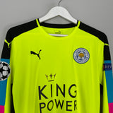 2016/17 LEICESTER CITY SCHMEICHEL #1 C/L GK SHIRT (L) PUMA