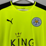 2016/17 LEICESTER CITY SCHMEICHEL #1 C/L GK SHIRT (L) PUMA