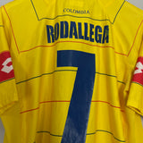 2004/06 COLOMBIA RODALLEGA #7 HOME SHIRT (L) LOTTO