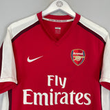 2008/10 ARSENAL CHAMAKH #29 HOME SHIRT (S) NIKE