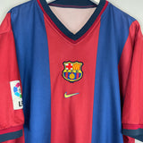 1998/00 BARCELONA HOME SHIRT (XXL) NIKE