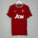 2011/12 MANCHESTER UNITED POGBA #42 HOME SHIRT (S) NIKE