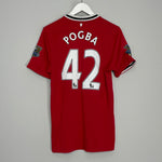 2011/12 MANCHESTER UNITED POGBA #42 HOME SHIRT (S) NIKE