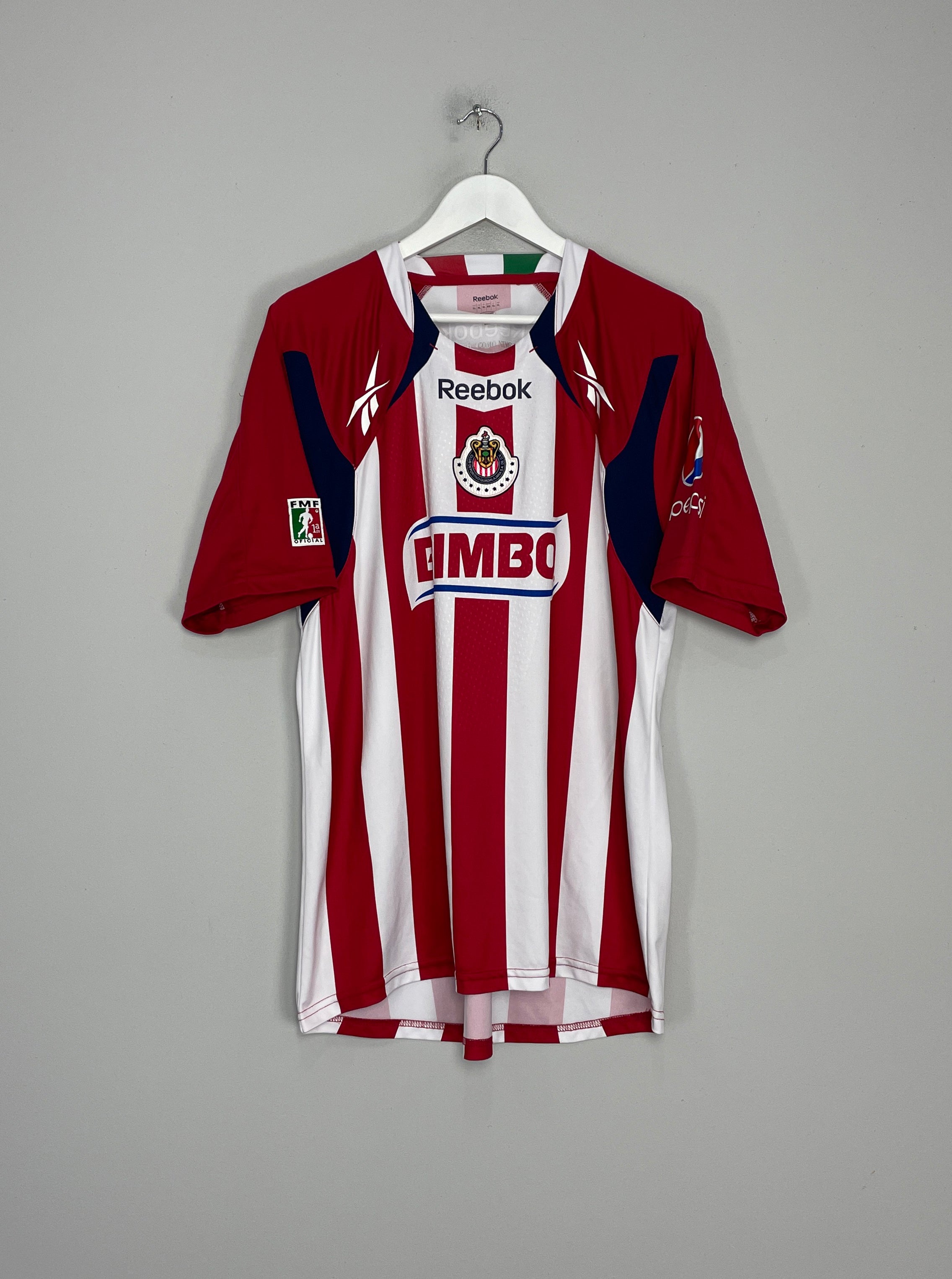 2010/11 CHIVAS GUADALAJARA HOME SHIRT (XL) REEBOK