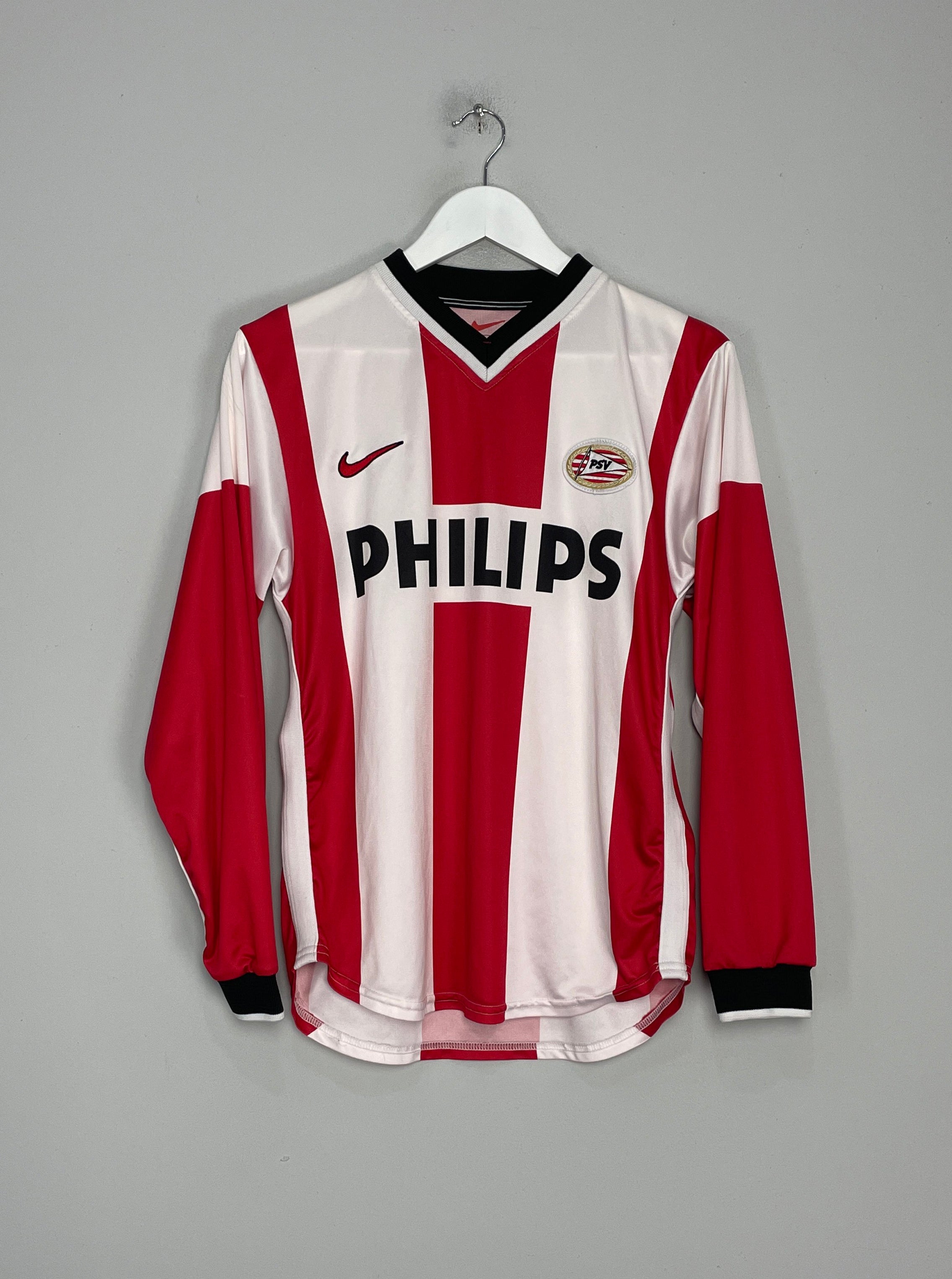 1998/00 PSV #9 L/S *PLAYER ISSUE* HOME SHIRT (S) NIKE