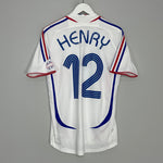 2006/07 FRANCE HENRY #12 AWAY SHIRT (S) ADIDAS