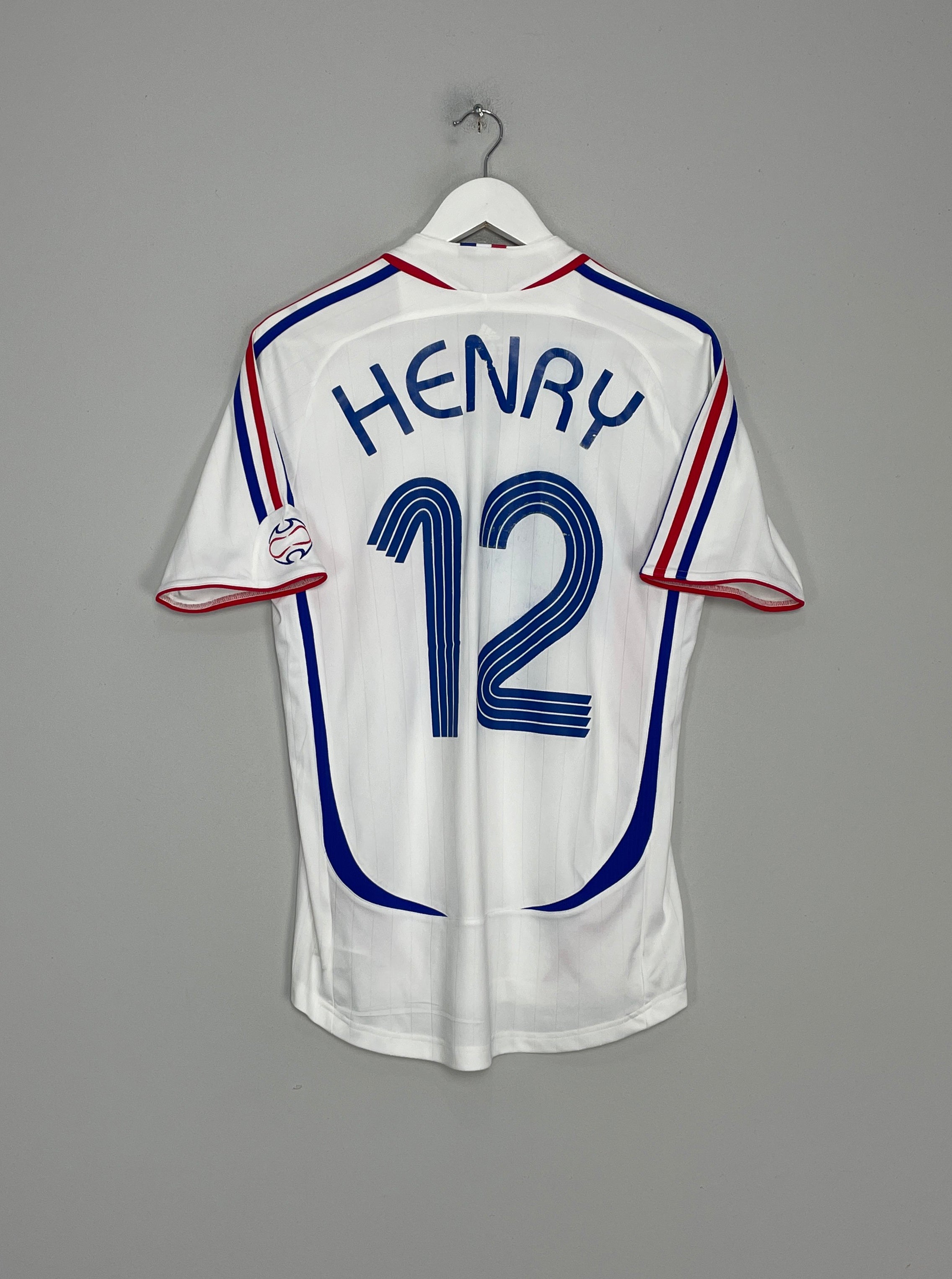 2006/07 FRANCE HENRY #12 AWAY SHIRT (S) ADIDAS