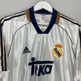 1998/00 REAL MADRID RAUL #7 HOME SHIRT (M) ADIDAS