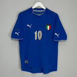 2003/04 ITALY TOTTI #10 HOME SHIRT (M) PUMA