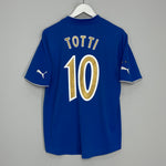 2003/04 ITALY TOTTI #10 HOME SHIRT (M) PUMA