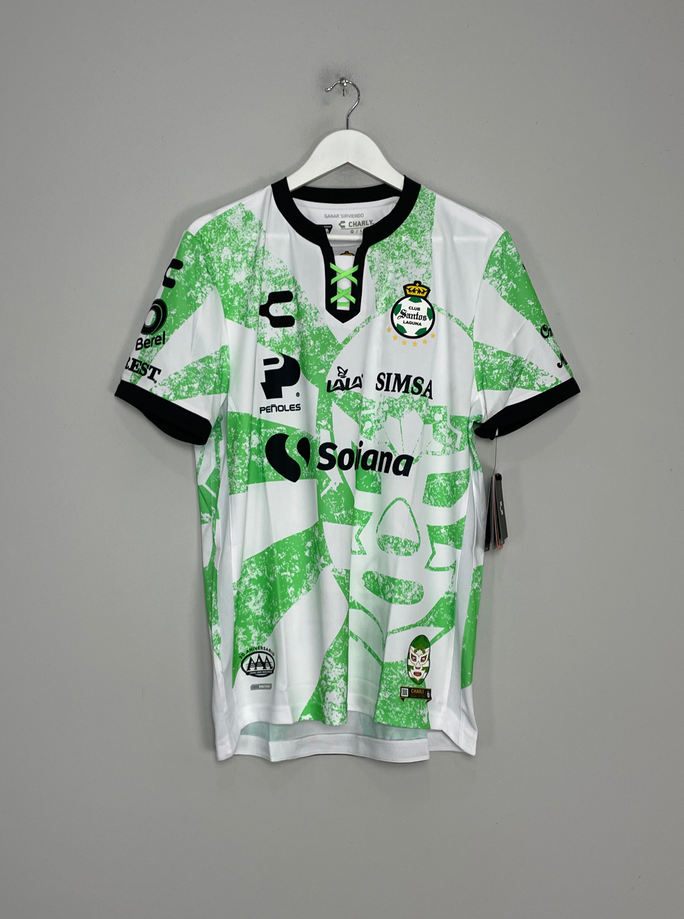 2021/22 SANTOS LAGUNA *BNWT* THIRD SHIRT (L) CHARLY