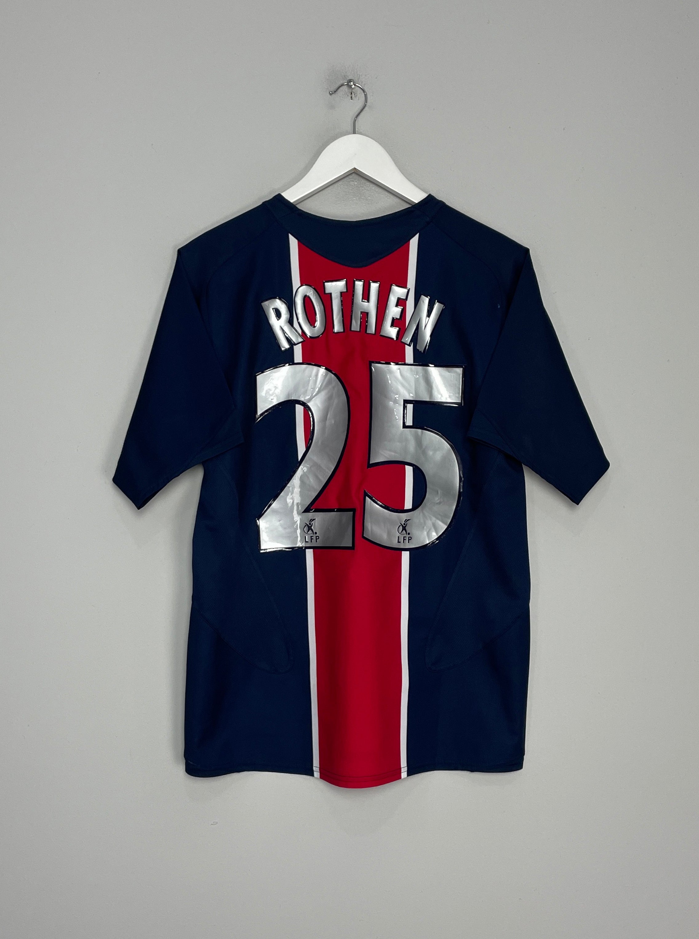 2005/06 PSG ROTHEN #25 HOME SHIRT (S) NIKE