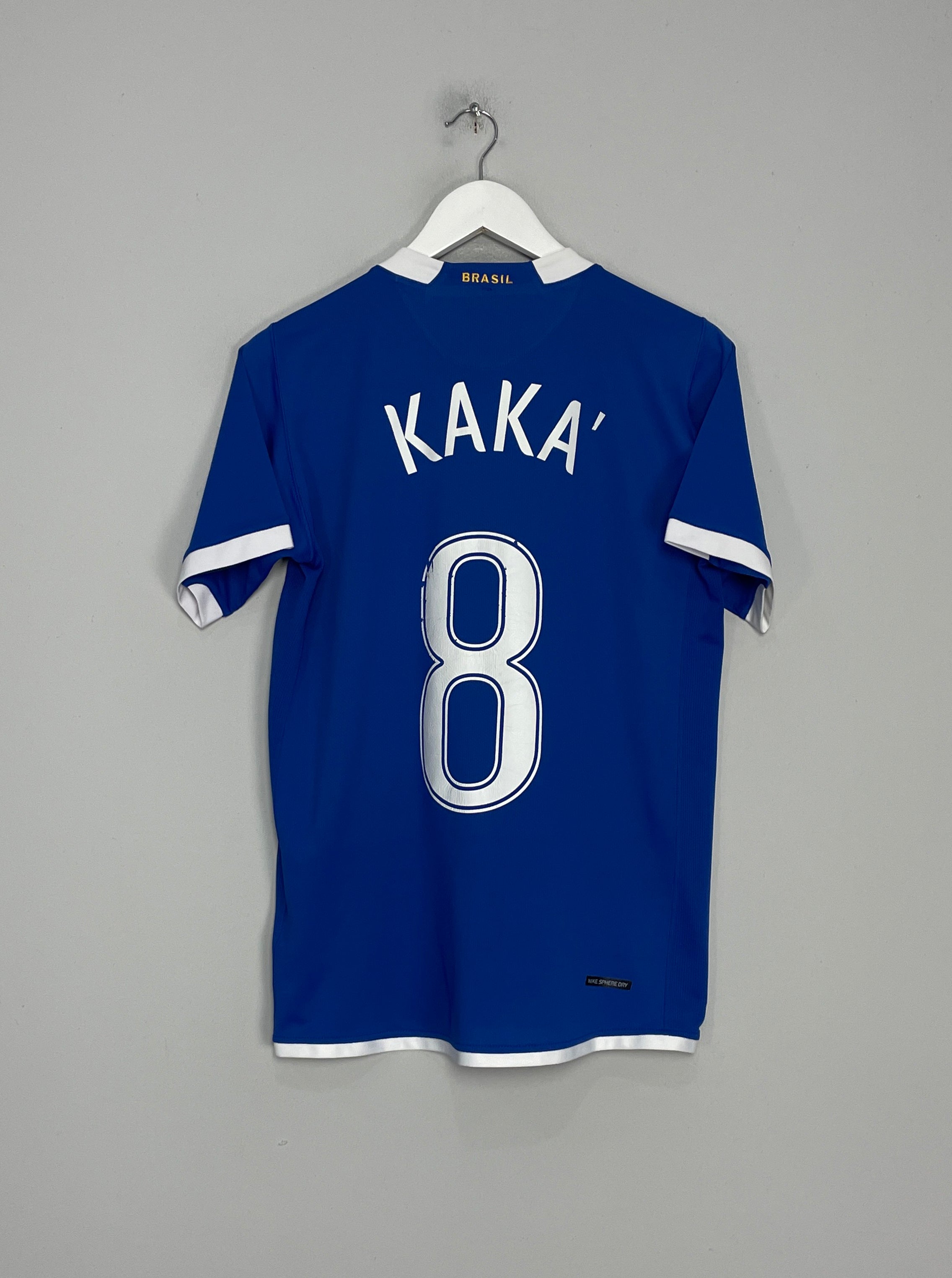 2006/07 BRAZIL KAKA #8 AWAY SHIRT (S) NIKE