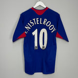 2004/06 MANCHESTER UNITED V.NISTELROOY #10 AWAY SHIRT (M) NIKE