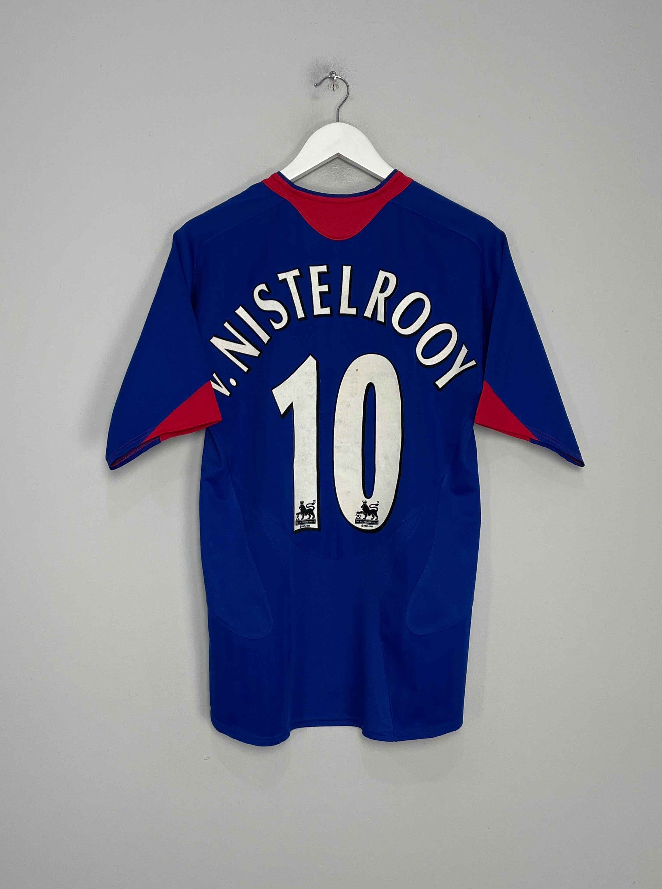 2004/06 MANCHESTER UNITED V.NISTELROOY #10 AWAY SHIRT (M) NIKE