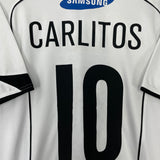 2005/06 CORINTHIANS CARLITOS #10 HOME SHIRT (M) NIKE