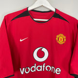 2002/04 MANCHESTER UNITED RONALDO #7 HOME SHIRT (XL) NIKE