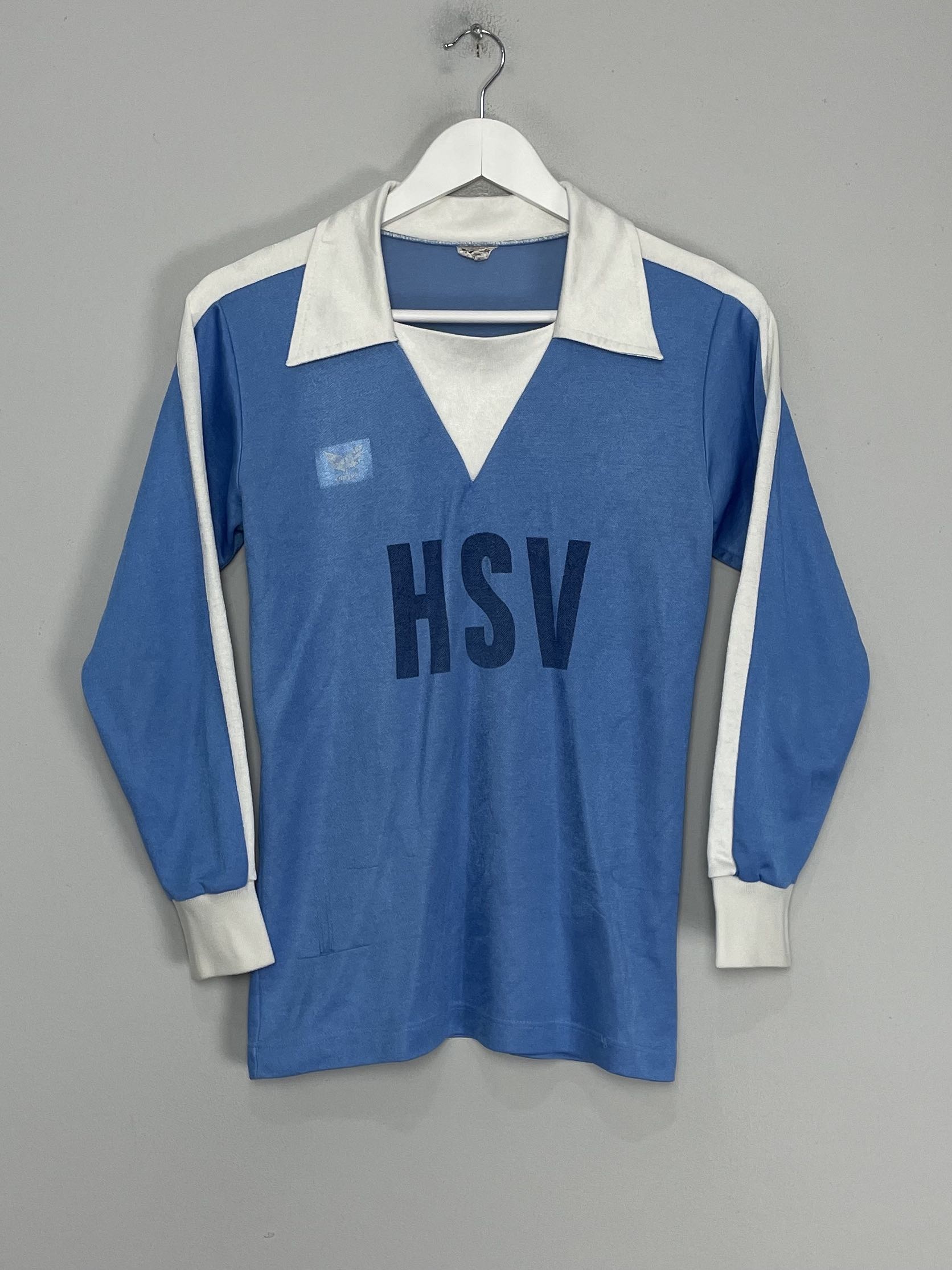 1976/78 HAMBURG #9 L/S AWAY SHIRT (S) ERIMA