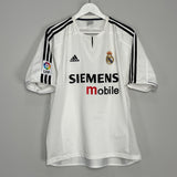 2003/04 REAL MADRID RONALDO #9 HOME SHIRT (L) ADIDAS