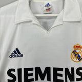 2002/03 REAL MADRID ZIDANE #5 *CENTENARY* HOME SHIRT (L) ADIDAS