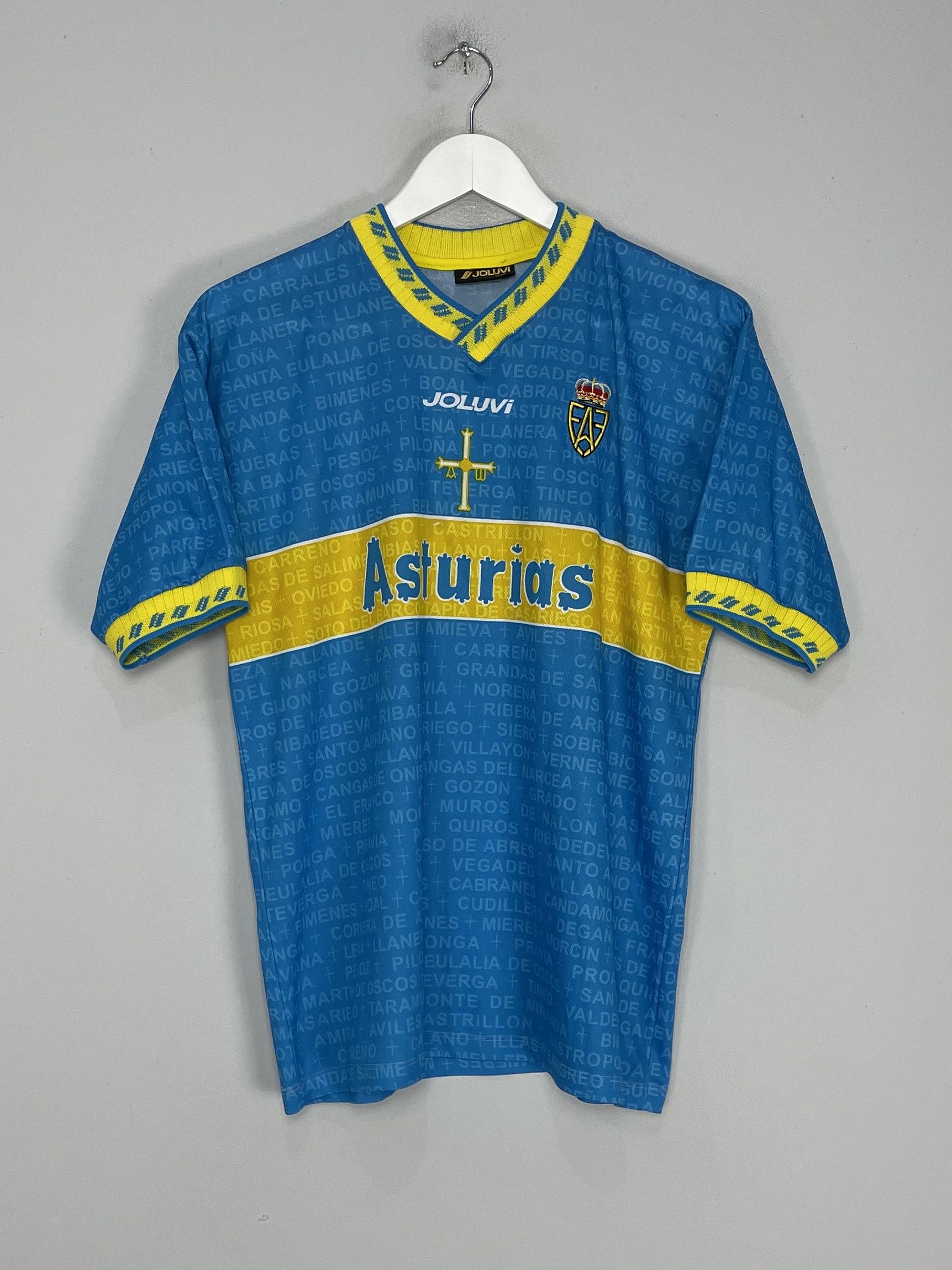 2000/01 ASTURIAS HOME SHIRT (M) JOLUVI