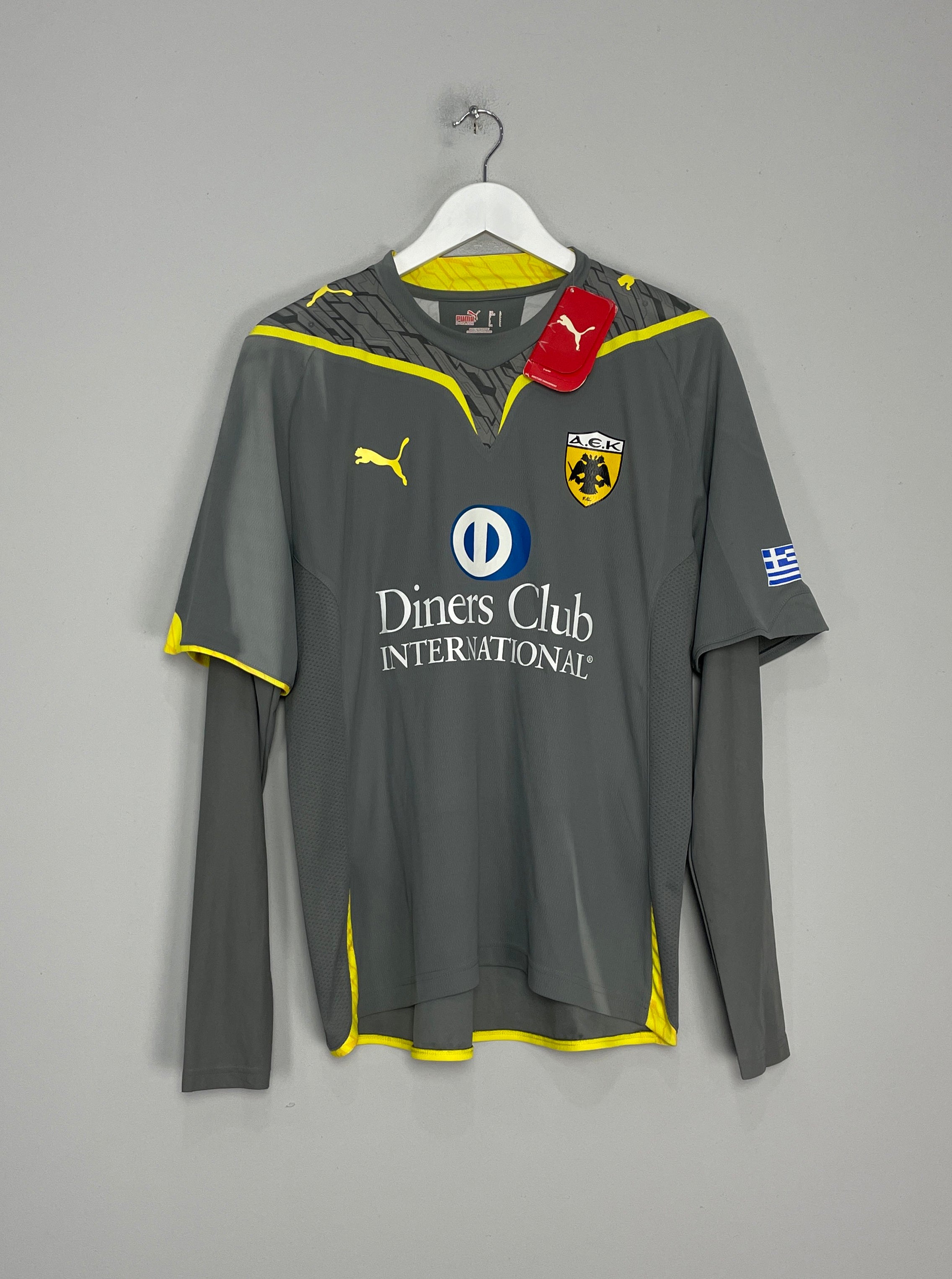 2009/10 AEK ATHENS *BNWT* THIRD SHIRT (L) PUMA