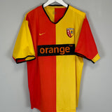 2001/02 RC LENS HOME SHIRT (XL) NIKE