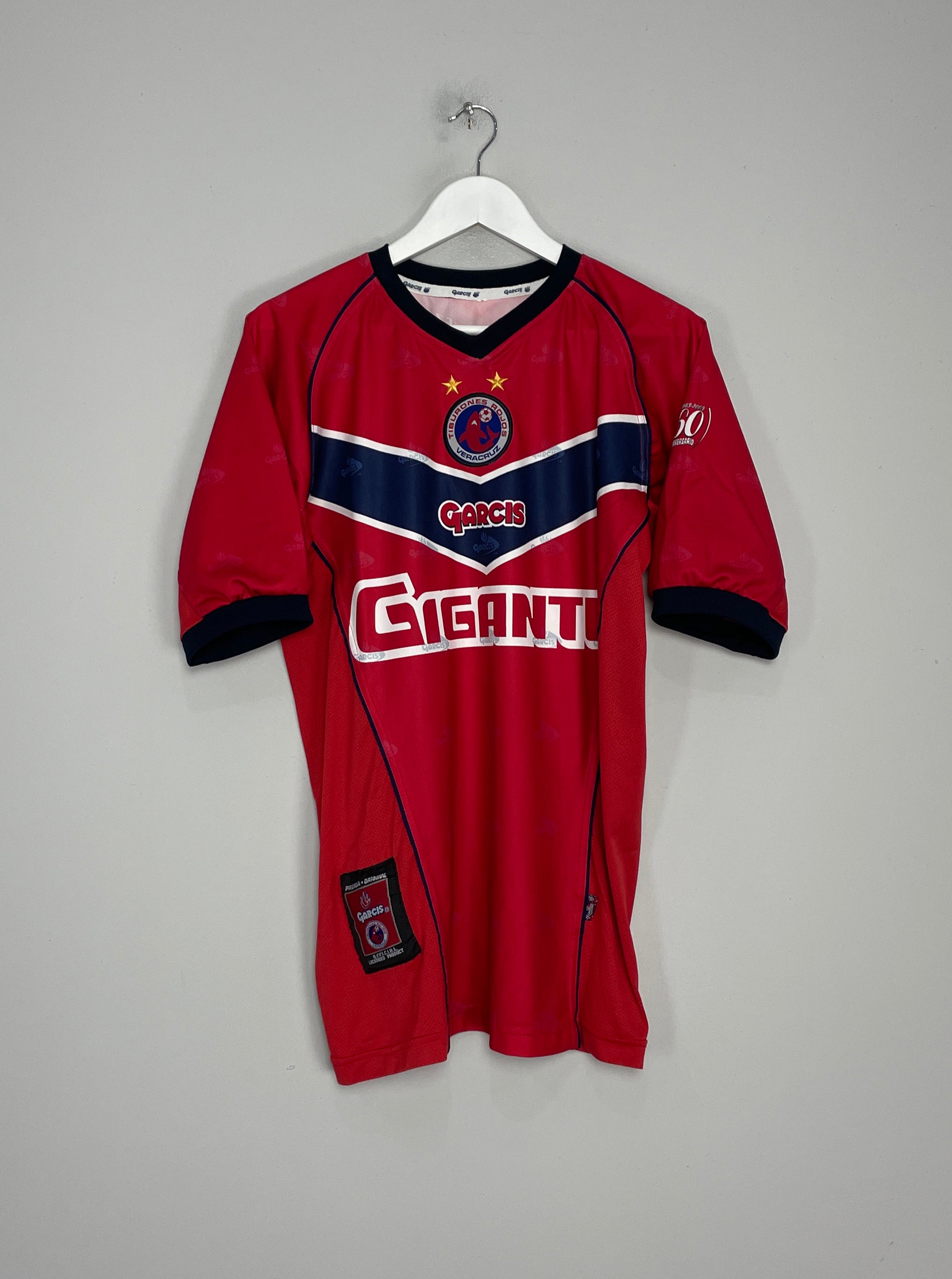 2002/03 TIBURONES ROJOS HOME SHIRT (M) GARCIS